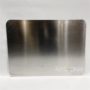 Plaque aluminium pour montage de kit solaire 