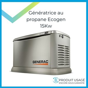 Génératrice au propane Ecogen - 15Kw