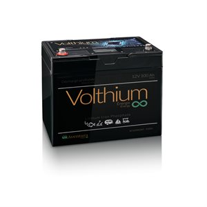 Batterie Aventura 12V 100Ah de Volthium avec protection contre la charge au froid